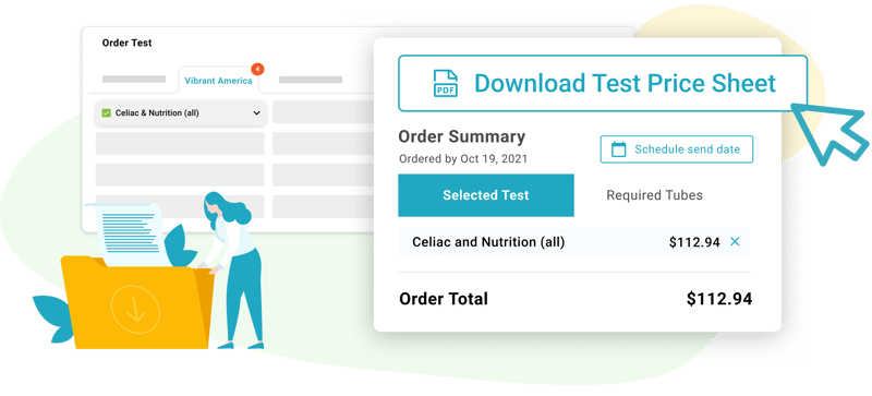 Download Test Price Sheet Illustration